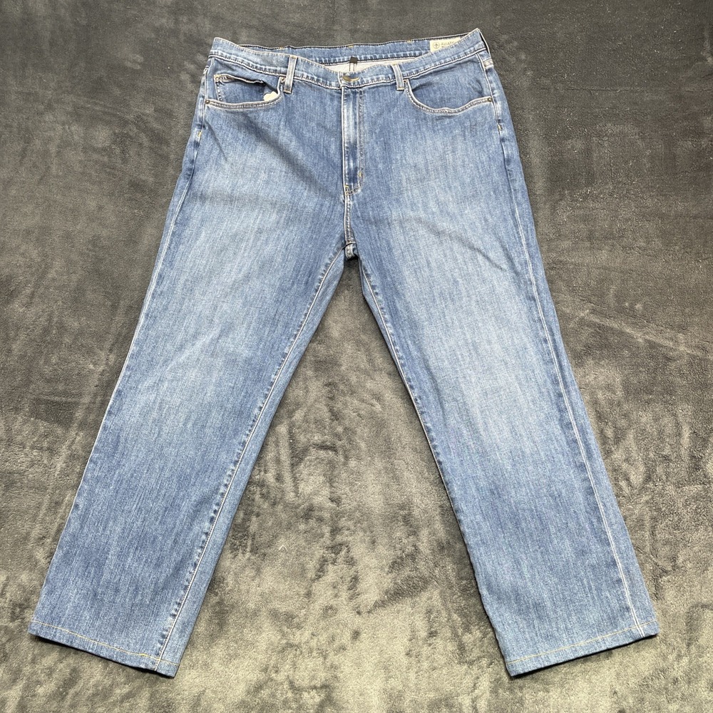 Aviator  Women 36* Blue Denim Stretch Made in USA Classic Five Pocket Travel